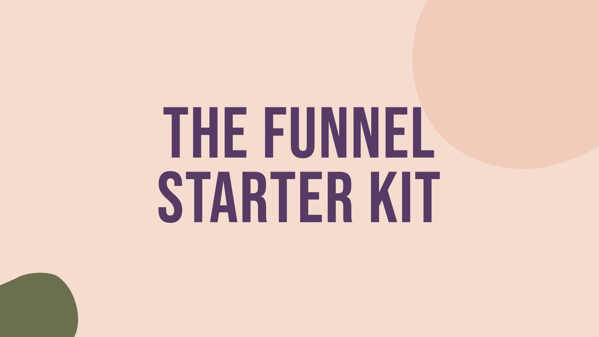 The Funnel Starter Kit logo